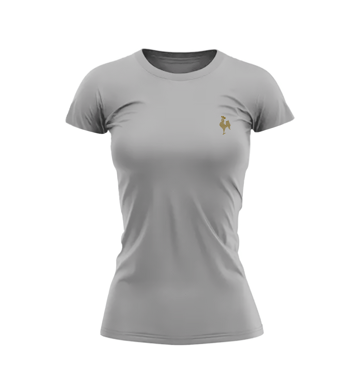 Camiseta Algodão Egípcio Cinza